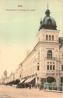 T1/T2 1911 Arad, Neuman-ház, Andrássy Tér, Nagy Farkas üzlete / Mansion, Shops, Square - Non Classés