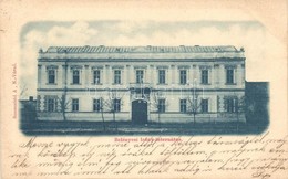 T4 Belényes, Beius; Leányinternátus; Kiadja Sonnenfeld A. / Boarding School (levágott / Cut) - Non Classificati