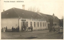 * T2 1928 Berzova, Marosborsa, Barzava; Atanasiu Brenda üzlete, Vendégl?je / Pravalia Branda, Foto D. Steinitzer / Shop  - Non Classés