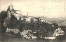 T2 Árvaváralja, Oravsky Zámok (od Juhovychodu); Vár. Kiadja Pietschmann Ferenc 1906. / Castle - Non Classificati