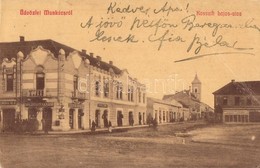 T3 Munkács, Mukacheve, Mukacevo; Kossuth Lajos Utca, Goldstein Sándor, Berger Herman üzlete. W. L. 1176. / Street View,  - Non Classificati