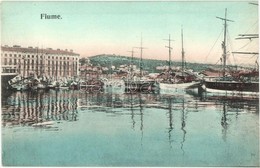 ** T1/T2 Fiume, Rijeka; Port View With Ships - Non Classificati
