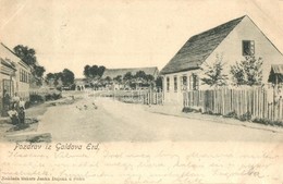 T2/T3 1904 Galdovo Erdedsko (Sziszek, Sisak); Utcakép / Street View. Naklada Tiskare Janka Dujaka (EK) - Non Classificati