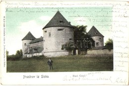 T2/T3 Sziszek, Sisak; Vár / Stari Grad / Schloss / Castle - Non Classificati