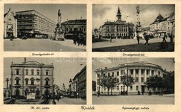 T2/T3 Újvidék, Országzászló Tér, Posta, Egészségügyi Palota / Country Flag Square, Post, 
<br/>health Palace, Zima Károl - Non Classificati