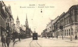 * T2/T3 Újvidék, Kossuth Lajos Utca, Villamos / Street, Tram (EK) - Non Classificati