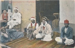 T2/T3 Oran, Groupe D'Arabes Au Village Negre / Group Of Arabs (EK) - Non Classificati