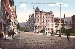 ** T2 Innsbruck, Margarethenplatz Mit Rudolfsbrunnen / Square, Fountain - Unclassified