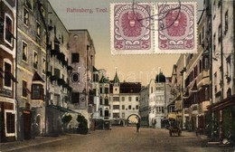 ** T2/T3 Rattenberg, Tirol, Street, TCV Card (EK) - Non Classificati