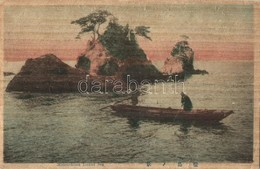 * T2/T3 1921 Matsushima Island Sea. Wooden Postcard (EK) - Non Classés