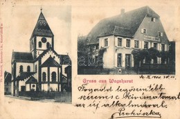 T2 1900 Wagshurst, Gasthaus Zum Engel, Kirche / Guest House, Church - Non Classificati