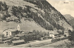 ** T1 Brennero, Brenner (Südtirol); Town-view, Railway Station, Locomotive - Non Classificati