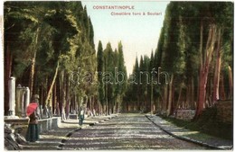 T2 Constantinople, Istanbul; Cimetiere Turc A Scutari / Turkish Cemetery - Non Classificati