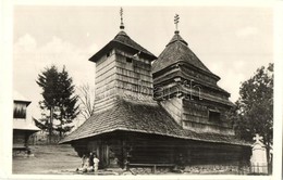 T2 Kárpátalja. Ruszin (rutén) Fatemplom / Zakarpattia Oblast. Rusyn (Ruthenian) Wooden Church - Non Classificati