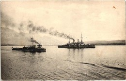 T2 SMS Babenberg Osztrák-magyar Csatahajó és SMS Ulan Huszár-osztályú Romboló / K.u.K. Kriegsmarine, Torpedobootzerstört - Non Classificati