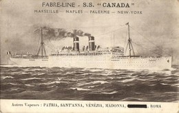 T2/T3 SS Canada, Fabre-Line Passenger Ship (EK) - Non Classificati