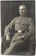 ** T2 Osztrák-magyar Katona Bajonettel Nagyváradon / WWI Austro-Hungarian K.u.K. Soldier With Bayonet In Oradea. Ehrlich - Non Classificati