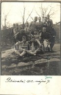 T2/T3 1912 Piliscsaba, Osztrák-magyar Katonatisztek / Austro-Hungarian Soldiers, Photo - Non Classificati