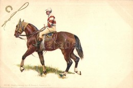 T2 Horse, Jockey, B. Dondorf Litho - Non Classés