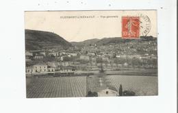 CLERMONT L'HERAULT VUE GENERALE (GARE ET WAGONS) 1911 - Clermont L'Hérault