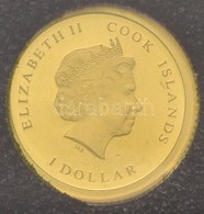 Cook-szigetek 2015. 1$ Au 'Magyar Koronázási Jelvények' (0.5g/0.999) T:PP 
Cook Islands 2015. 1 Dollar Au 'Crown Jewels  - Non Classificati