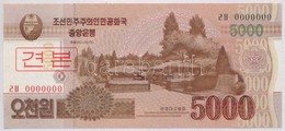 Észak-Korea 2013. 5000W 'MINTA' Felülbélyegzéssel T:I
North Korea 2013. 5000 Won With 'SPECIMEN' Overprint C:UNC - Non Classificati