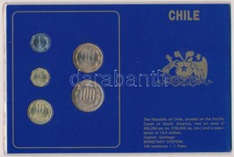 Chile 1992-1993. 1P-100P (5xklf) Forgalmi Sor Karton Díszcsomagolásban T:1
Chile 1992-1993. 1 Peso - 100 Pesos (5xdiff)  - Non Classés