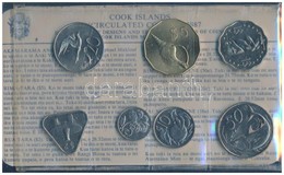 Cook-szigetek 1987. 5c-5$ Br, Cu-Ni (7xklf) Forgalmi Sor M?anyag Tokban T:PP 
Cook Islands 1987. 5 Cents - 5 Dollars Br, - Non Classés