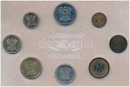 Dél-Afrika 1991. 1c-2R (8xklf) Forgalmi Sor Zárt Fóliacsomagolásban T:1 Patina
South Africa 1991. 1 Cent - 2 Rand (8xdif - Non Classés