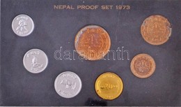 Nepál 1973. 1p-1R (7xklf) Forgalmi Sor Eredeti Dísztokban T:PP
Nepal 1973. 1 Paisa - 1 Rupee (7xdiff) Coin Set In Origin - Non Classés