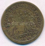 Franciaország DN 'XV. Lajos Koronázása' Koronázási Zseton Réz Másolata (27mm) T:2-
France ND 'Coronation Of Louis XV' Br - Non Classificati