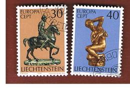 LIECHTENSTEIN  - SG 587.588 -   1974 EUROPA  - USED - 1974