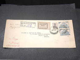 U.R.S.S. - Enveloppe En Recommandé De Moscou Pour La France En 1936 - L 18038 - Storia Postale