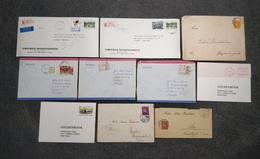 LOT X 10 FINLAND  CIRCULATED COVERS - Collections