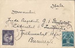71432- AVIATION, KING CHARLES 2ND, STAMPS ON LILIPUT COVER, 1934, ROMANIA - Cartas & Documentos