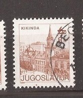 1985  2141 C   PERF- 13 1-4--12 1-2- DEF-FREIMARKE  OVERPRINT  SERBIA KIKINDA  JUGOSLAVIJA JUGOSLAWIEN  USED - Used Stamps