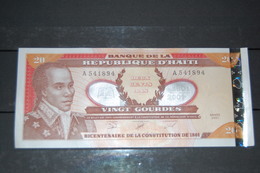 BILLET HAITI 20 GOURDES - 2001 - ETAT NEUF - Haïti