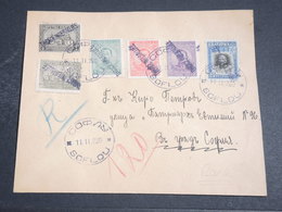 THRACE - Enveloppe De Scflou Pour Sophia En 1920 , Affranchissement Plaisant - L 18078 - Roumélie Orientale