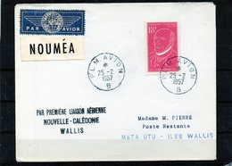 Paris - Nouméa - 1ere.liaison - 1960-.... Cartas & Documentos