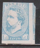 SPAIN Scott # X1 MH - Carlist Stamp 1st Reprint - Neufs