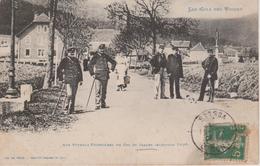 88 - SAALES - POTEAU FRONTIERE - DOUANIERS - Douane