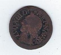 Monnaie France Louis XIII 1642 Double Tournois - 1610-1643 Ludwig XIII. Der Gerechte