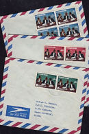 Ce0009 ZAIRE 1975, SG 868-70 International Women's Year On Cover Showing Constant Flaw - Used Stamps