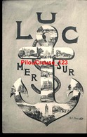 14 Calvados - LUC Sur MER - "Ancre De Marine - Multivues " - Luc Sur Mer