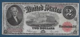 Etats Unis - 2 Dollars - 1917 - Pick N°188 - TB - Bilglietti Degli Stati Uniti (1862-1923)