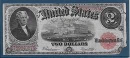 Etats Unis - 2 Dollars - 1917 - Pick N°188 - B - Billetes De Estados Unidos (1862-1923)