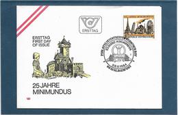 Autriche - Enveloppe Premier Jour - Monuments - Architecture - FDC