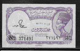 Egypte - 5 Piastres - Pick N°182j - NEUF - Aegypten