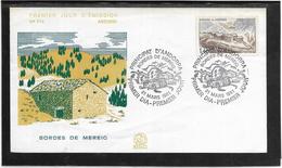 Andorre -  Enveloppe Premier Jour - Monuments - Architecture - FDC
