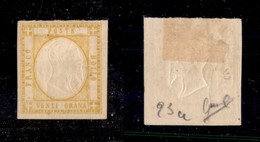 0027 ANTICHI STATI - NAPOLI - 1861 - 20 Grana (23a) - Ben Marginato (800) - Other & Unclassified